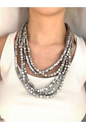گردنبند جواهر زنانه منجق İPAR AKSESUAR - کد 267172205