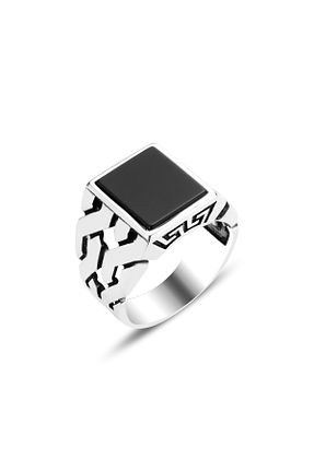 انگشتر نقره مردانه زیرکن Metay Silver - کد 876760985