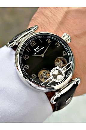 ساعت مچی مشکی مردانه 41-45 میلی متر Romanson - کد 853268939