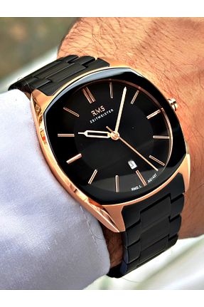 ساعت مچی مشکی مردانه 41-45 میلی متر Romanson - کد 876763497
