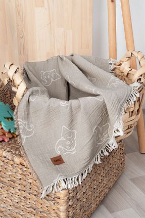 پیکه کودک و نوزاد قهوه ای پنبه ای Kanz - کد 876821041