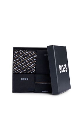 جوراب مشکی مردانه پنبه ای BOSS - کد 874372332