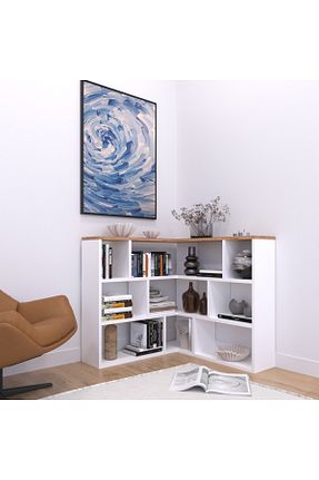 قفسه کتاب رنگی 75 سانتی متر AYMOBSAN - کد 876828001
