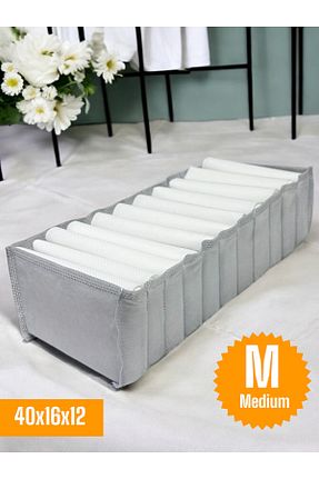 نظم دهنده کمد طوسی پارچه Balkan Room - کد 876827711