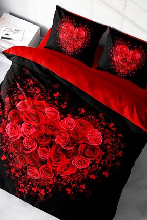 روتختی دونفره مشکی پنبه - ساتن Monohome - کد 854685130