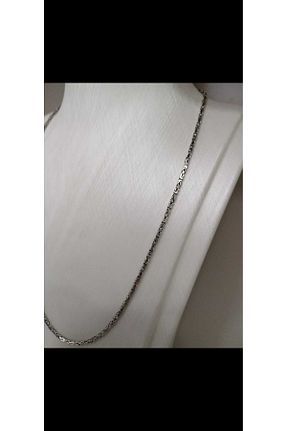 گردنبند نقره طوسی مردانه 925 عیار MİRAY GÜMÜŞ 925 - کد 876839891