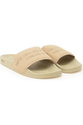 دمپائی بژ مردانه پلی اورتان U.S. Polo Assn. - کد 876847352