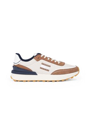 کفش اسنیکر قهوه ای مردانه بند دار Tommy Hilfiger - کد 867239227