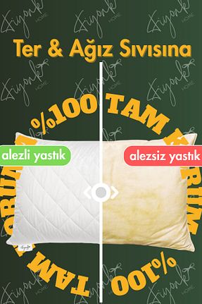 محافظ بالش سفید پنبه Fiyonk Home - کد 876866827