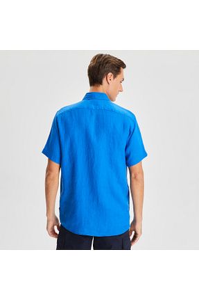 پیراهن آبی مردانه رگولار Nautica - کد 680119549