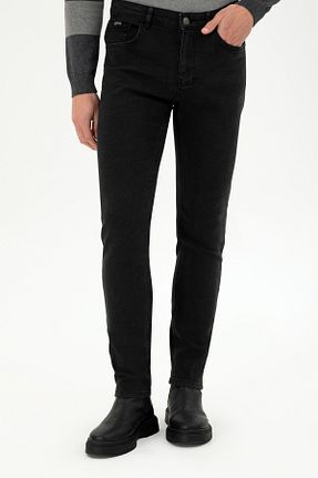 شلوار جین مشکی مردانه پاچه تنگ U.S. Polo Assn. - کد 876872338
