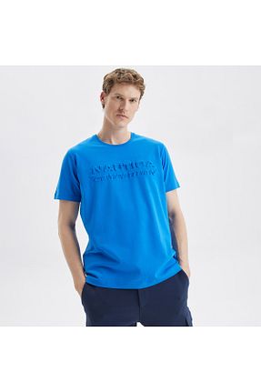 تیشرت آبی مردانه رگولار Nautica - کد 679697771