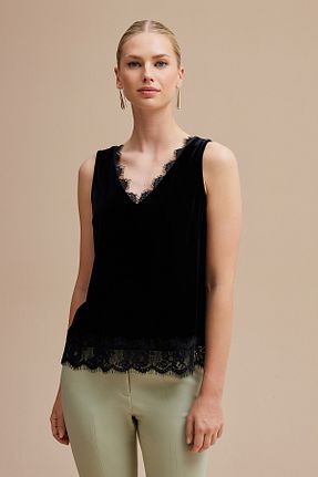 بلوز مشکی زنانه ساده Naramaxx - کد 876875460