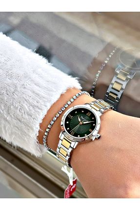 ساعت مچی خاکی زنانه 31-35 میلی متر Ferrucci - کد 876900166