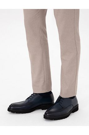 کفش کلاسیک سرمه ای مردانه پاشنه کوتاه (1 - 4 سانتی متر) Pierre Cardin - کد 876913158