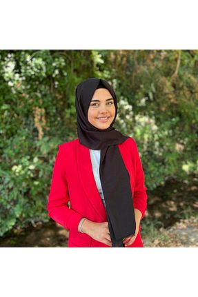 شال مشکی زنانه پنبه ای PEMİRA - کد 79513698