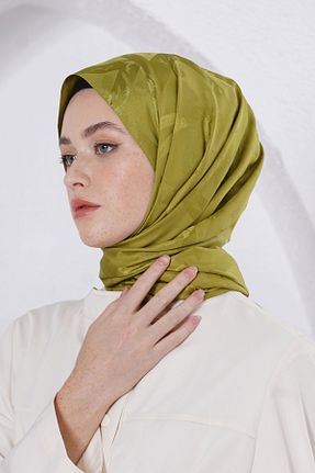 شال سبز زنانه پنبه ای Loryan - کد 876927963