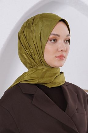 شال سبز زنانه پنبه ای Loryan - کد 876927992