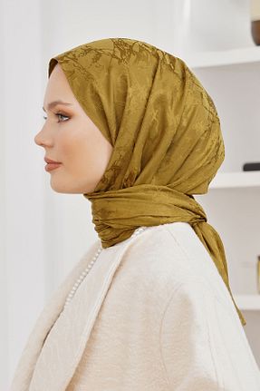 شال سبز زنانه پنبه ای Loryan - کد 876929305