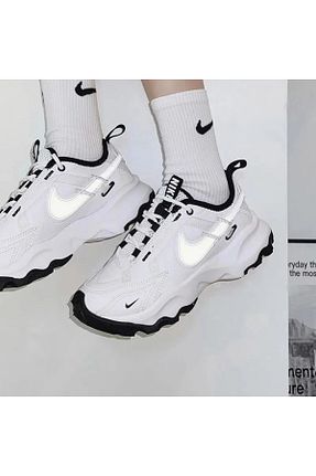 کفش اسنیکر سفید زنانه بند دار Nike - کد 876924039