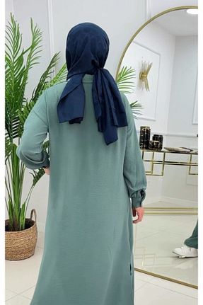 ست بالاتنه و پائین تنه حجاب سبز زنانه رگولار Enans Design - کد 876960586