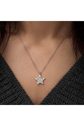 گردنبند نقره زنانه 925 عیار Ceyjewelry - کد 876973660
