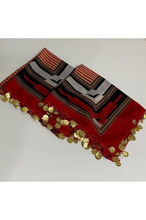 روسری قرمز پنبه ای FAMU PAZARLAMA - کد 876974418