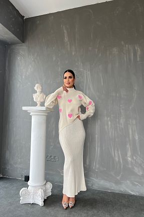 لباس نباتی زنانه تریکو Genel Markalar - کد 876993089