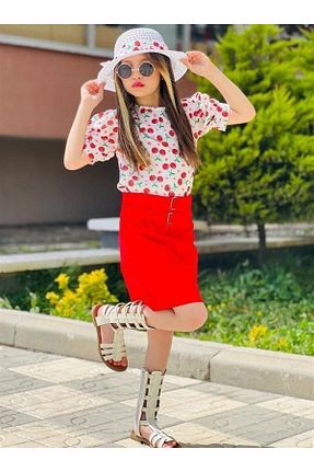 ست بالاتنه و پائین تنه زرد بچه گانه بافتنی KOKOŞ BEBEK - کد 311715894