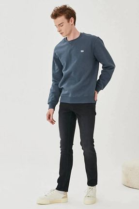 شلوار جین مشکی مردانه پاچه تنگ Lee - کد 96009565