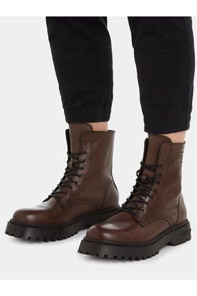 بوت / نیم بوت قهوه ای مردانه چرم خالص Tommy Hilfiger - کد 877067949