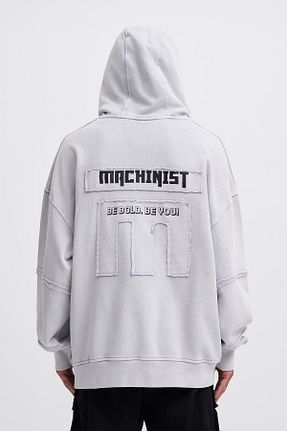 سوئیشرت طوسی مردانه چاپی Machinist - کد 774812181