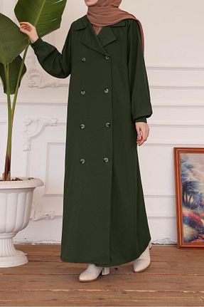 ترنچکت سبز زنانه پنبه ای ANDE - کد 871431656