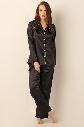 ست لباس راحتی مشکی زنانه ساده DoReMi - کد 260979906
