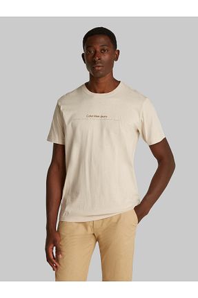 تیشرت طوسی مردانه رگولار Calvin Klein - کد 877108495