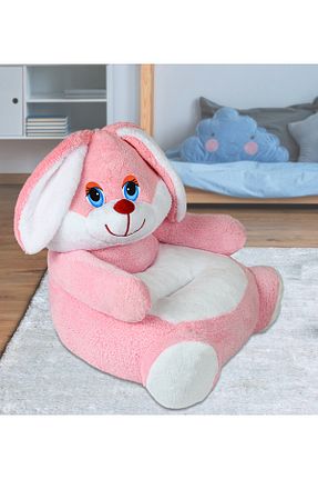اسباب بازی مخملی صورتی بچه گانه 30 cm Pandamkee - کد 243774727