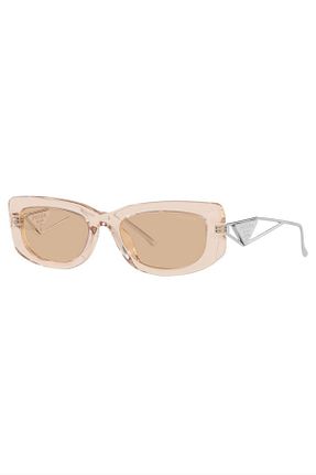 عینک آفتابی بژ زنانه 53 Prada - کد 790524192