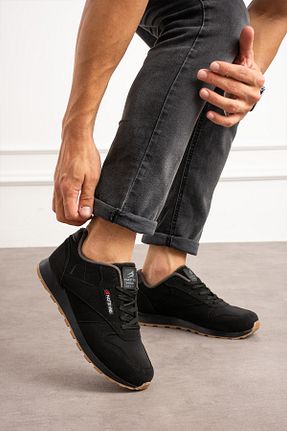کفش پیاده روی مشکی مردانه جیر repstep - کد 877085087
