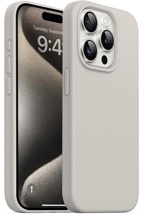 کاور و قاب طوسی iPhone 15 Pro Fibaks - کد 787113033