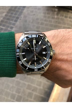 ساعت مچی مشکی مردانه 42 میلی متر Wainer - کد 877134649
