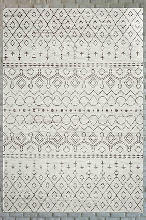 فرش سفید زیره ضد لغزش Serente Home - کد 858172673