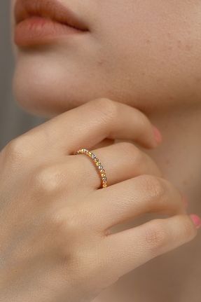 انگشتر طلا زرد زنانه 14 عیار Altınkesesi - کد 66928593
