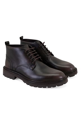 بوت / نیم بوت مشکی مردانه چرم خالص Desa - کد 877176945