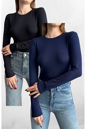 بلوز رنگی زنانه ساده macharel jeans - کد 876835753