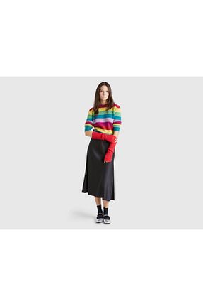 پلیور رنگی زنانه رگولار United Colors of Benetton - کد 877216956
