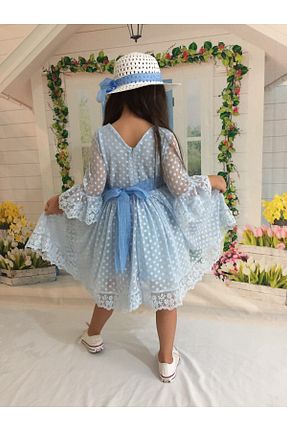 لباس آبی بچه گانه بافتنی Mixie - کد 77214678