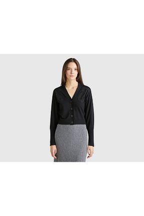 رویه مشکی زنانه پلی استر United Colors of Benetton - کد 877218340