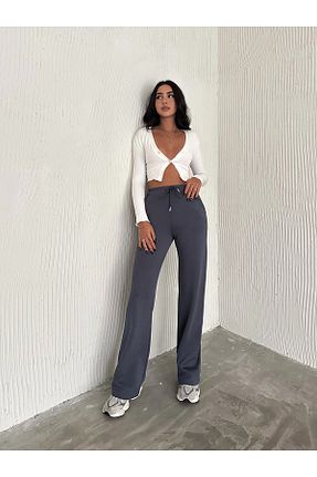 شلوار گرمکن حجاب طوسی زنانه جاگر Zula Moda - کد 877234401