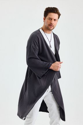 کیمونو و کافتان طوسی مردانه پنبه ای rammers - کد 877261991