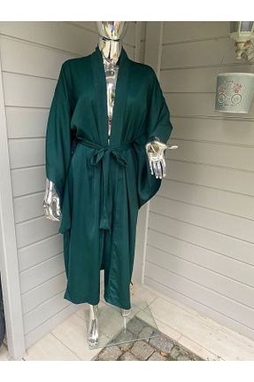 کیمونو و کافتان سبز زنانه بافتنی etamincebursa - کد 877265253